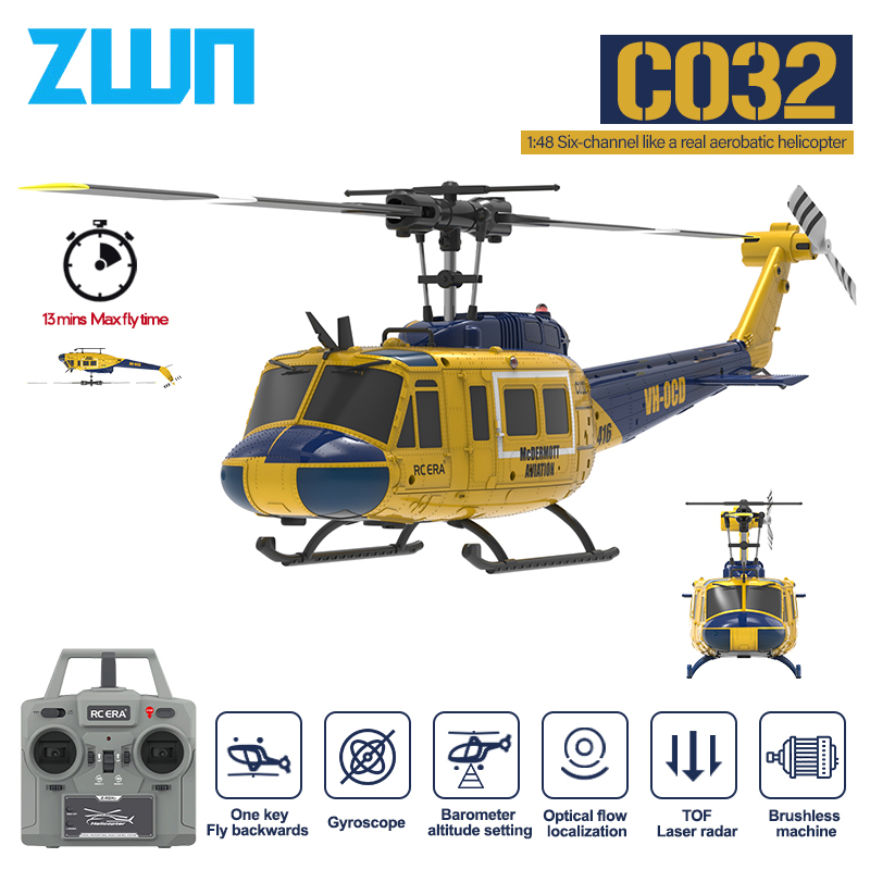 Rc Helicopter Large - C032 RC Helicopter 2.4G 6-Aixs Gyroscope