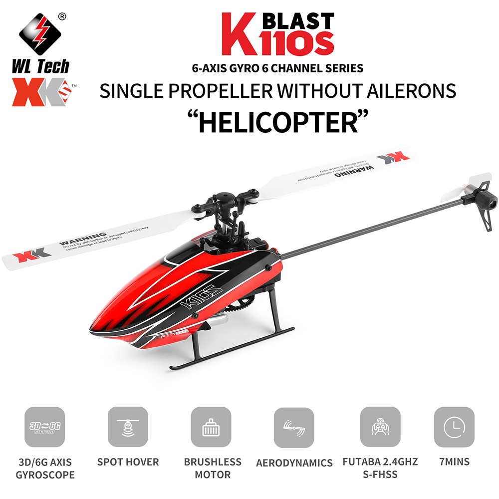 Wltoys XK K110S 6CH 3D 6G Syst - Rc Helicopter Blade avis et prix