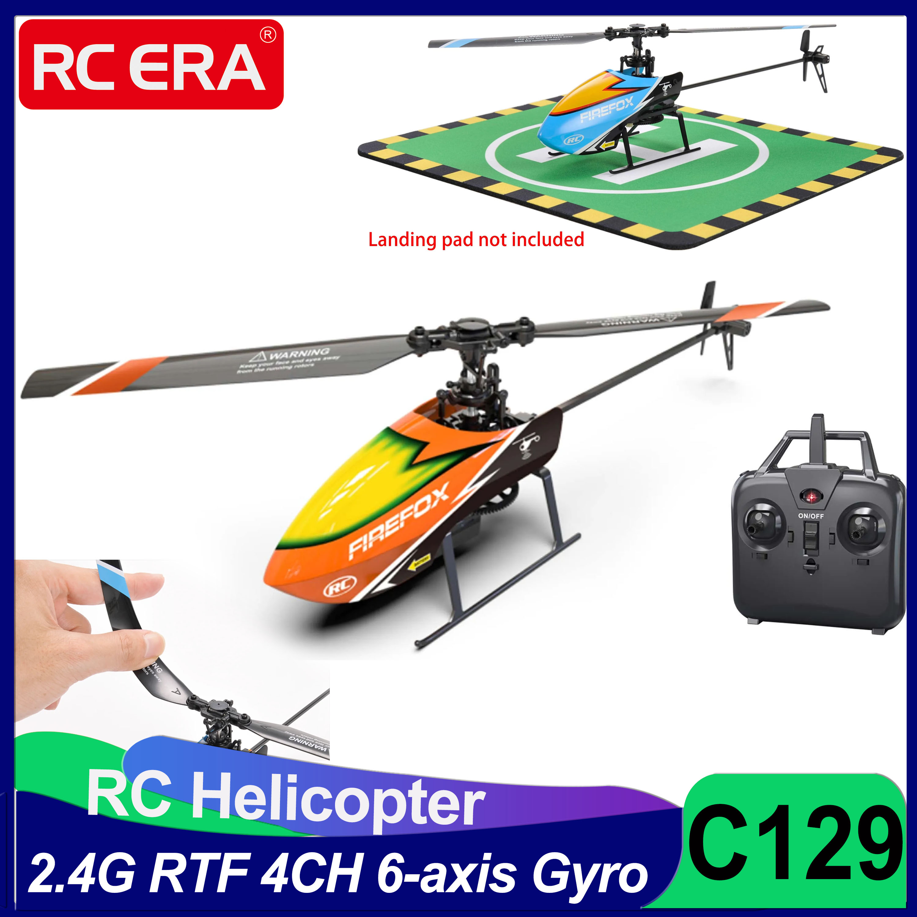 C129 RC Helicopter RTF 4CH 6-a - Rc Helicopter Gyro avis et prix