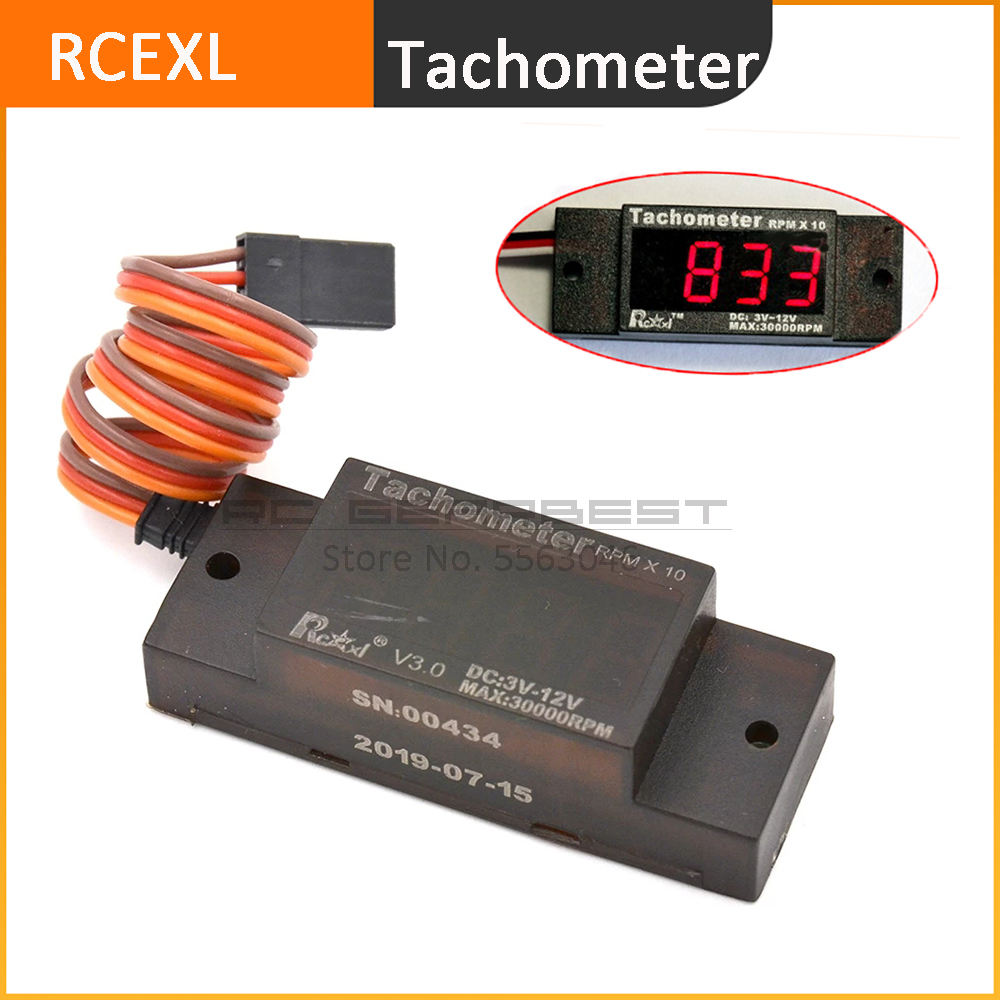 Rcexl V3.0 Mini Ignition Tacho - Rc Helicopter Bag avis et prix