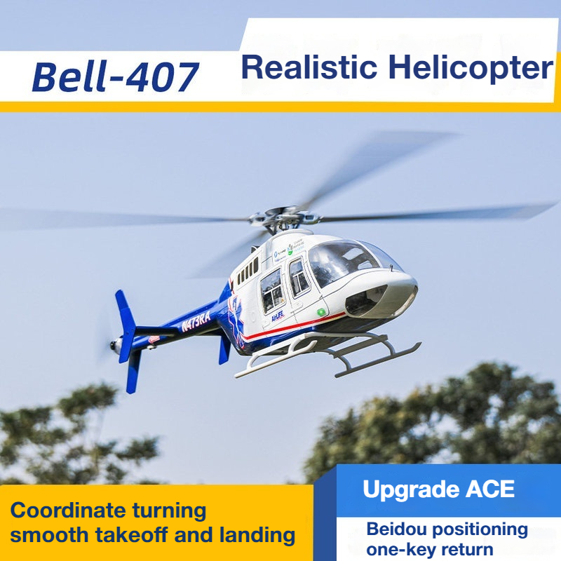 FLYWING NEW 470-Level Bell407  - Rc Helicopter Large avis et prix