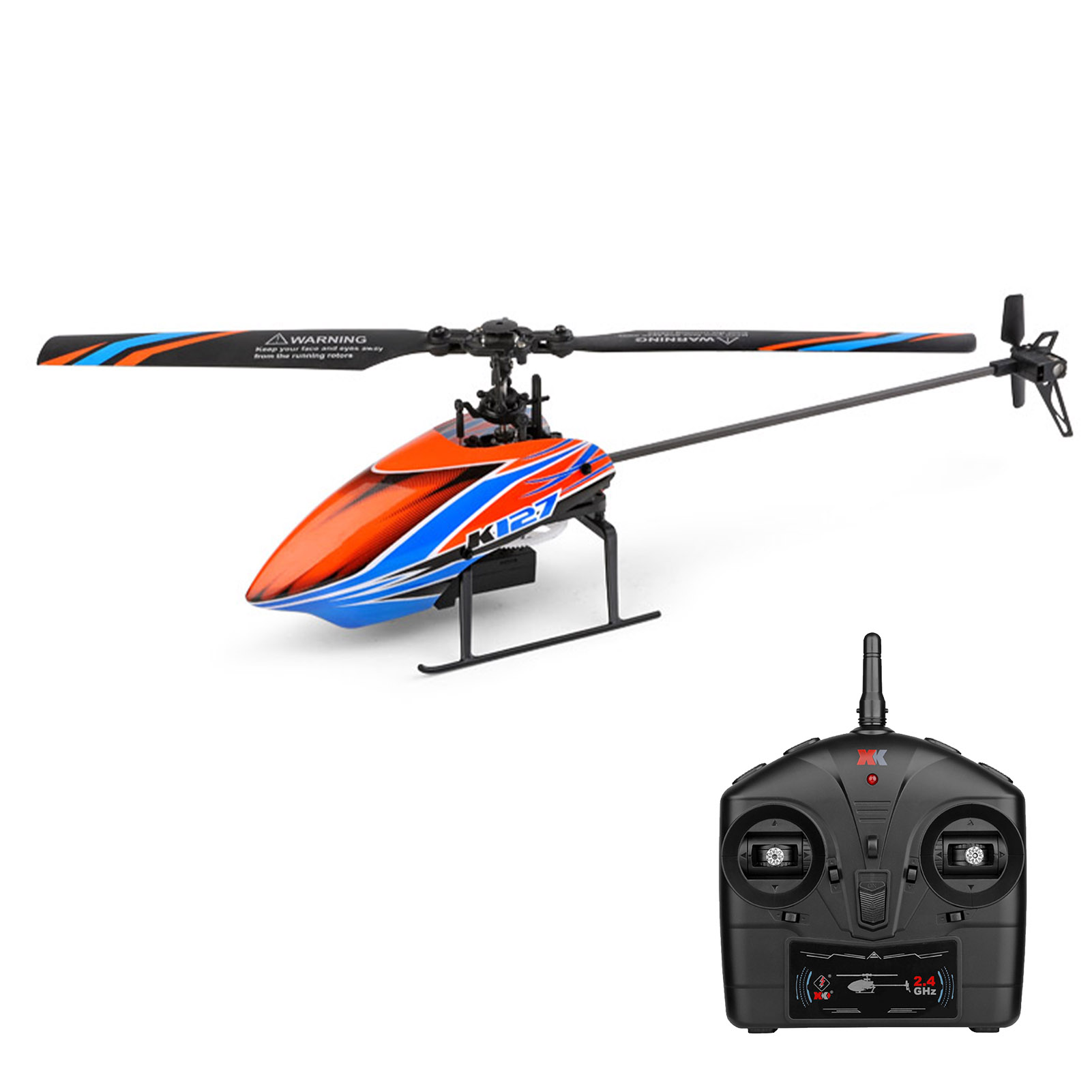 WLtoys XK K127 4CH 6-axis Gyro - Rc Helicopter Blade avis et prix
